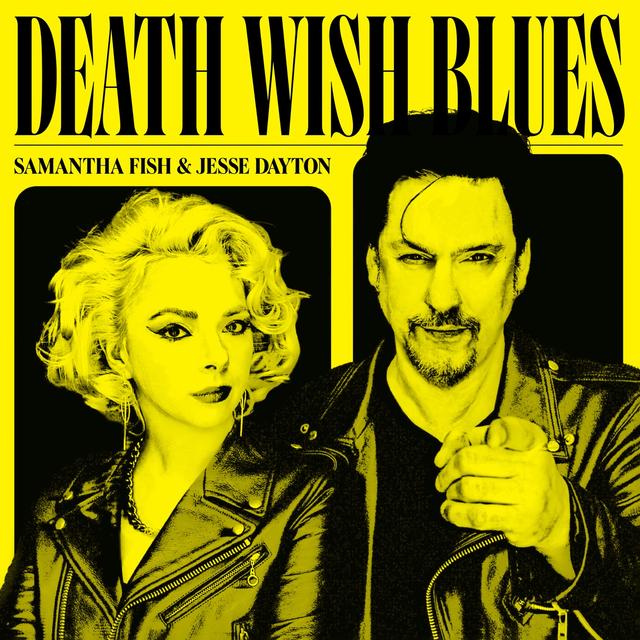 Album cover art for Death Wish Blues