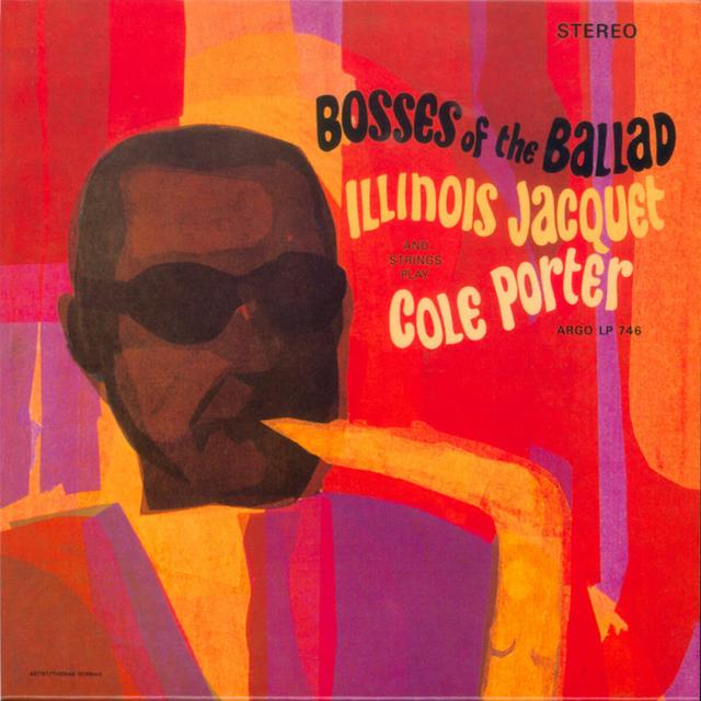 Album cover art for Illinois Jacquet Plays Cole Porter