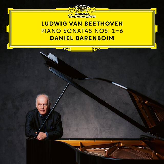 Album cover art for Beethoven: Piano Sonatas Nos. 1-6