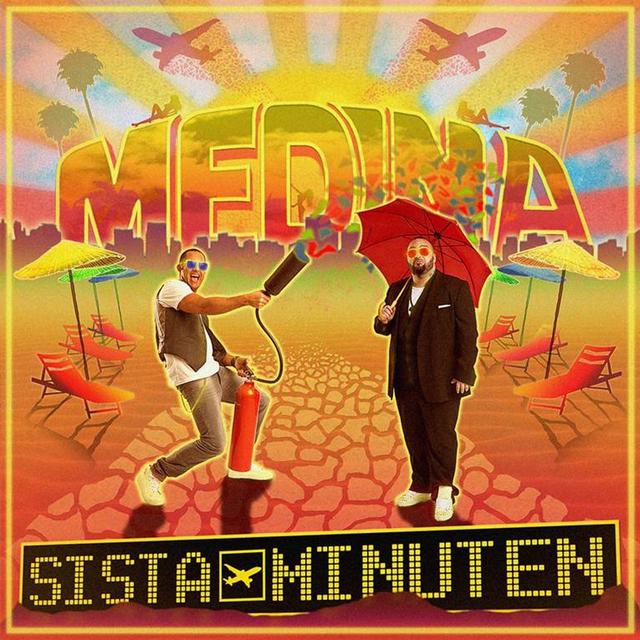 Album cover art for Sista Minuten