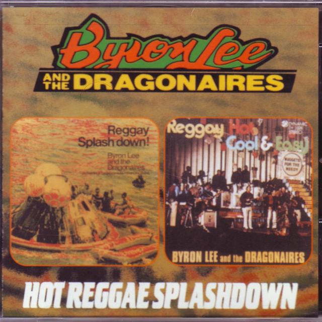 Album cover art for Hot Reggae Splashdown