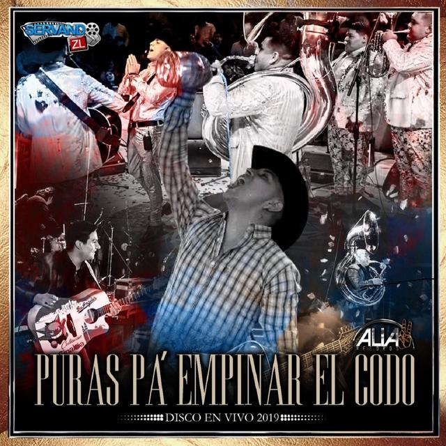 Album cover art for Puras Pa´ Empinar el Codo