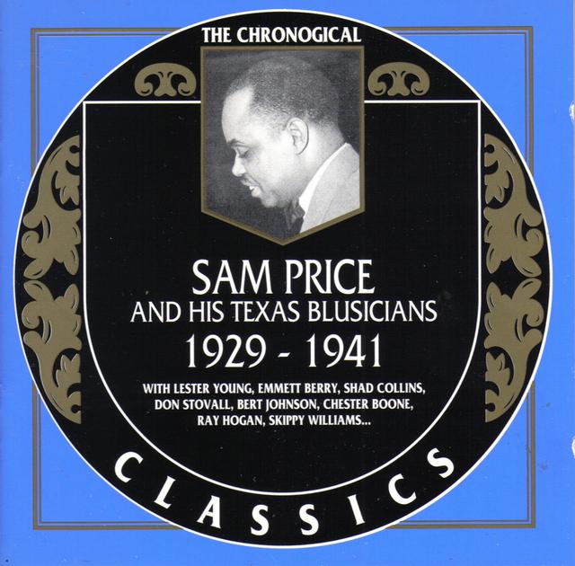 Album cover art for Sam Price: 1929-1941