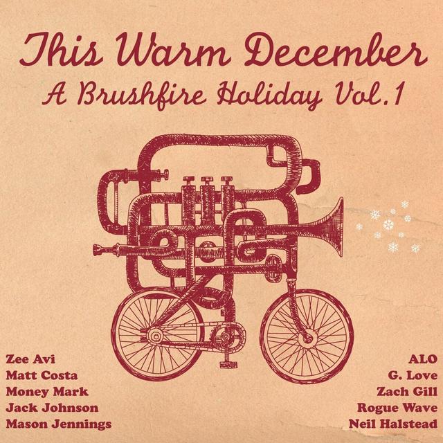 Album cover art for This Warm December: Brushfire Holiday's Vol. 1