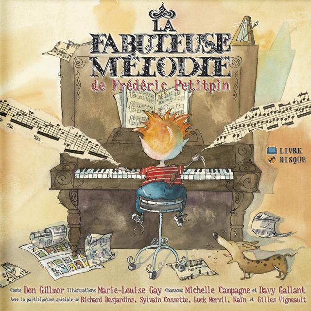 Album cover art for La fabuleuse mélodie de Frédéric Petitpin