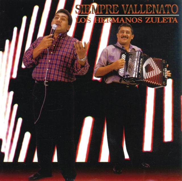 Album cover art for Siempre Vallenato