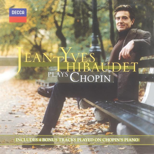 Album cover art for Jean-Yves Thibaudet Plays Chopin