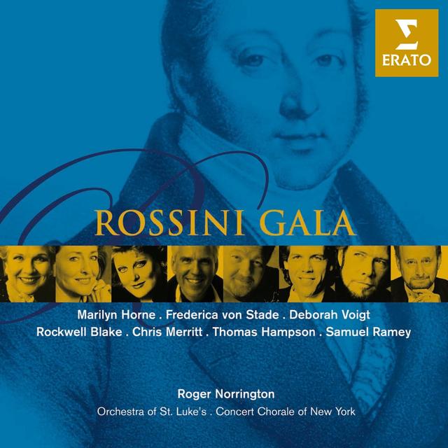 Album cover art for Rossini Gala