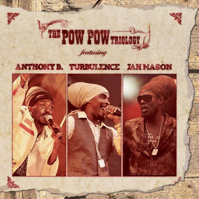 Album cover art for Pow Pow Triology