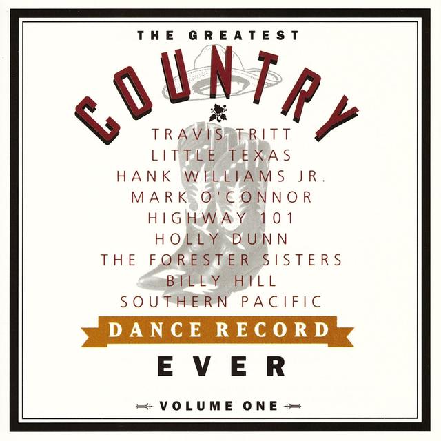 Album cover art for The Greatest Country Dance Record Ever Volume One