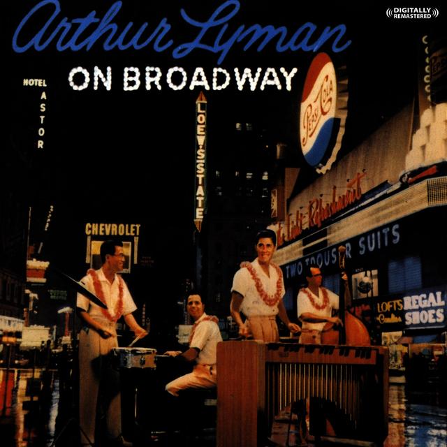 Album cover art for On Broadway