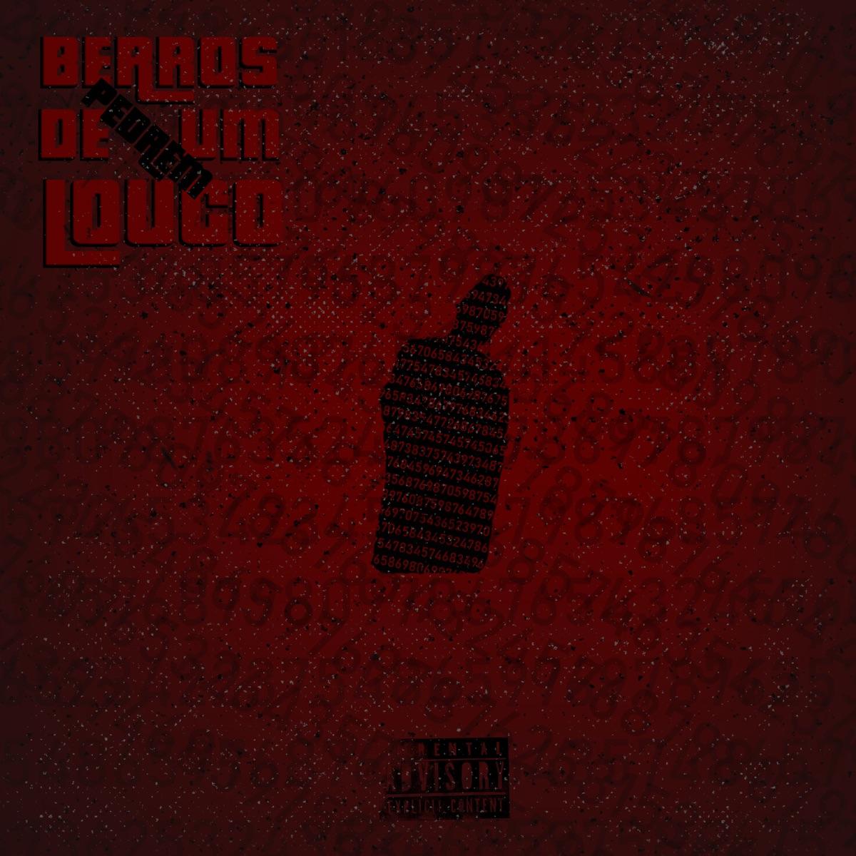 Lyric cover art as blurred background