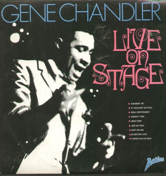 Album cover art for Live On Stage in '65