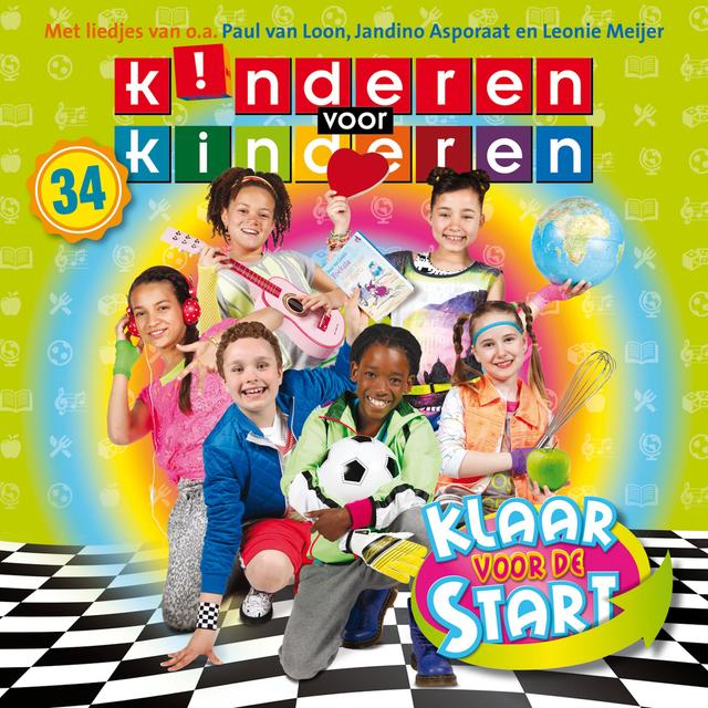 Album cover art for Kinderen voor Kinderen 34: Klaar voor de start