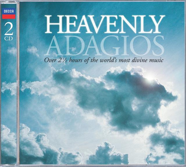 Album cover art for Heavenly Adagios - 2 CDs