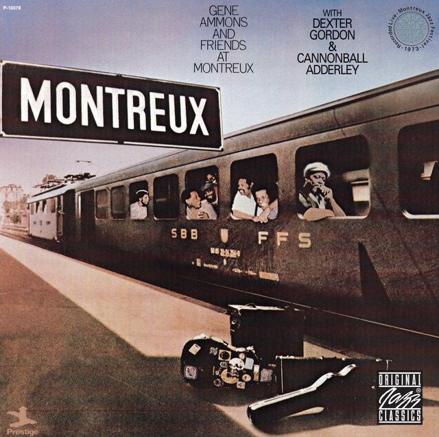 Album cover art for Gene Ammons And Friends At Montreux