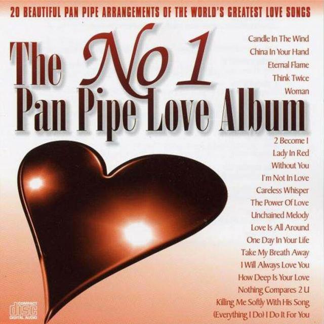 Album cover art for K-Tel Presents The No. 1 Pan Pipe Love Album