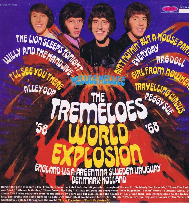 Album cover art for World Explosion!