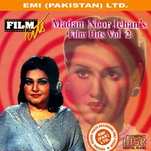 Album cover art for Madam Noor Jehan's Film Hits Vol. 2