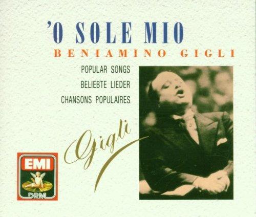 Album cover art for O Sole Mio: Popular Songs