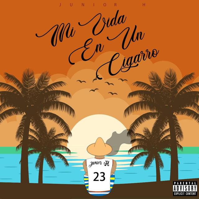 Album cover art for Mi Vida en un Cigarro