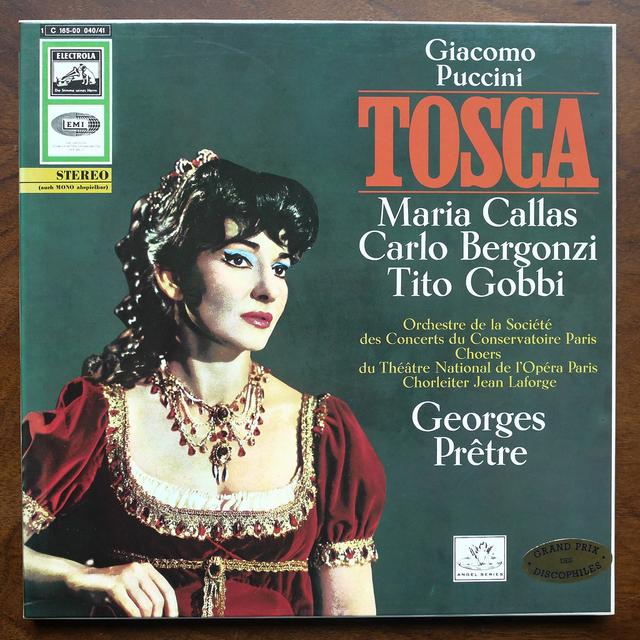 Album cover art for Puccini: Tosca