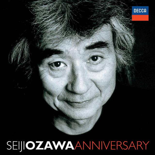 Album cover art for Seiji Ozawa Anniversary