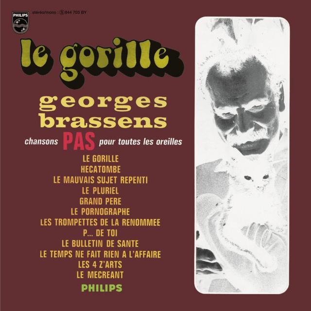 Album cover art for Le Gorille - Chansons Pas Pour Toutes les Oreilles