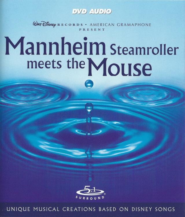 Album cover art for Mannheim Steamroller Meets the Mouse