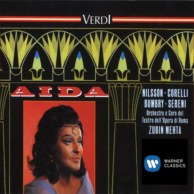 Album cover art for Verdi: Aida