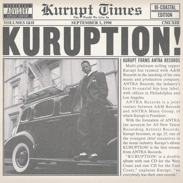 Album cover art for Kuruption!