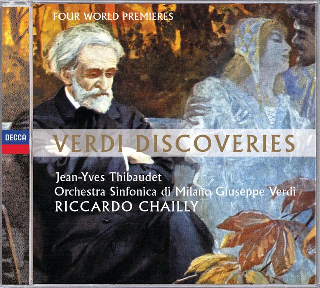 Album cover art for Verdi Discoveries