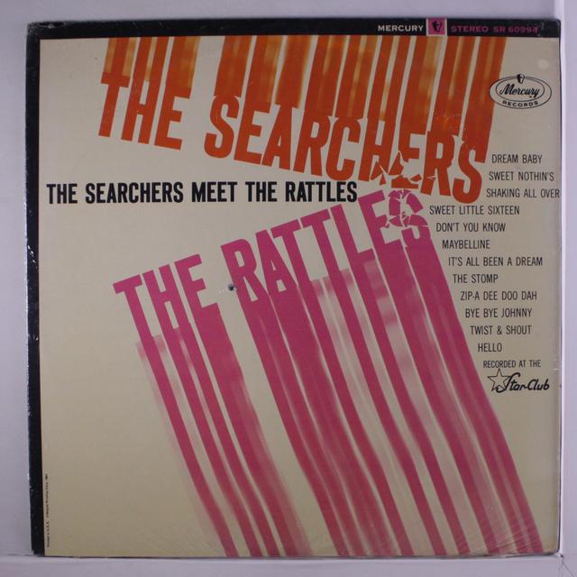 Album cover art for The Searchers Meet The Rattles