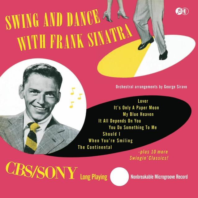 Album cover art for Swing And Dance With Frank Sinatra