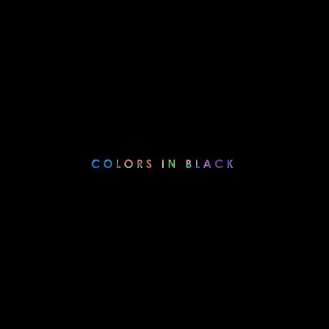 Album cover art for Colors in Black