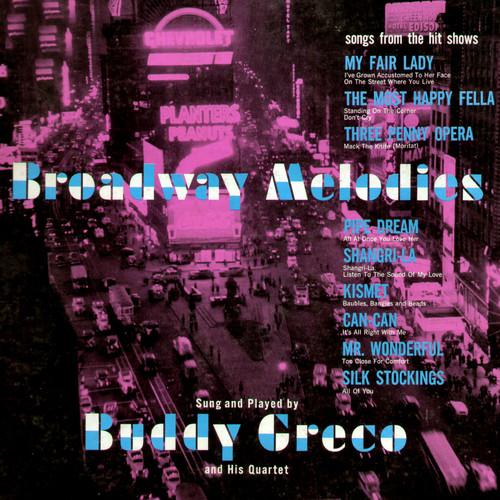 Album cover art for Broadway Melodies