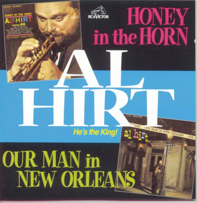 Album cover art for Honey In the Horn / Our Man In New Orleans