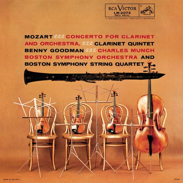 Album cover art for Mozart : Clarinet Concerto In A Major K.622 & Clarinet Quintet In A Major K.581