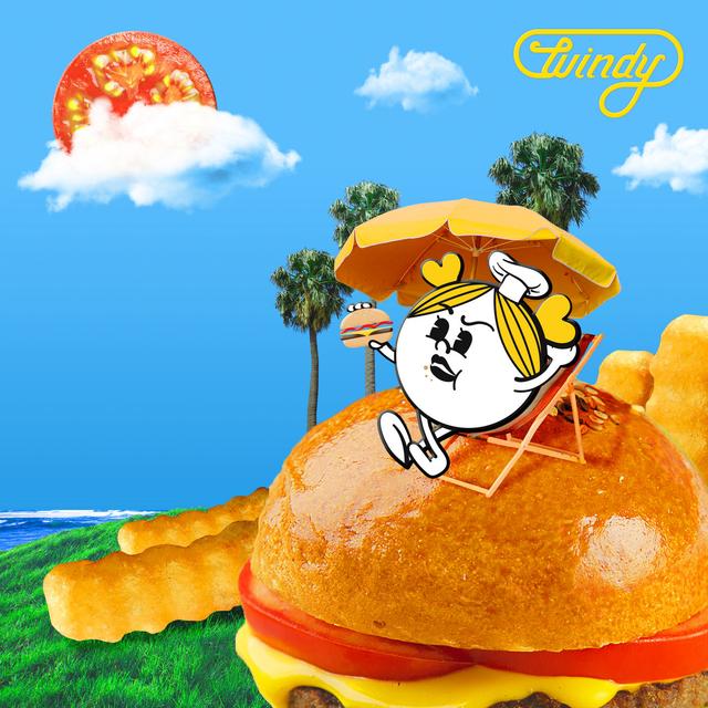 Album cover art for Windy