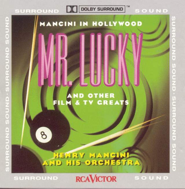 Album cover art for Mancini In Hollywood - Mr. Lucky & Other Film & Tv Greats