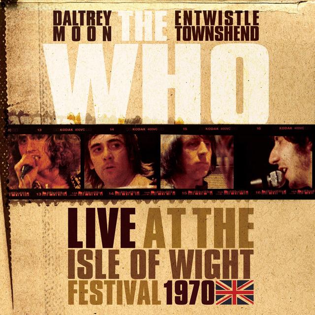 Album cover art for Live at the Isle of Wight Festival 1970