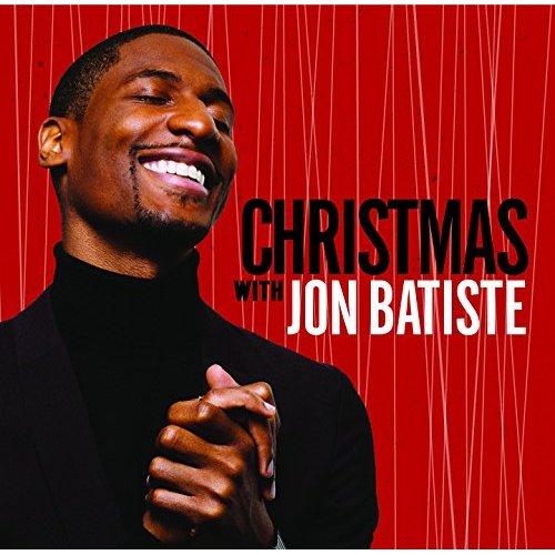 Album cover art for Christmas with Jon Batiste