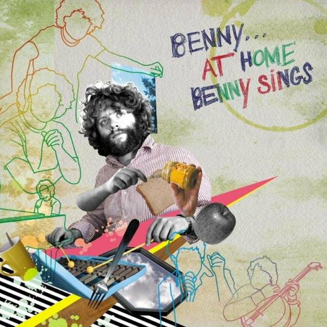 Album cover art for Benny...At Home