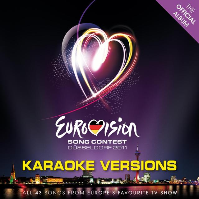 Album cover art for Eurovision Song Contest Düsseldorf 2011 - Karaoke