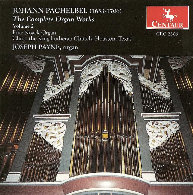 Album cover art for The Complete Organ Works, Volume 2