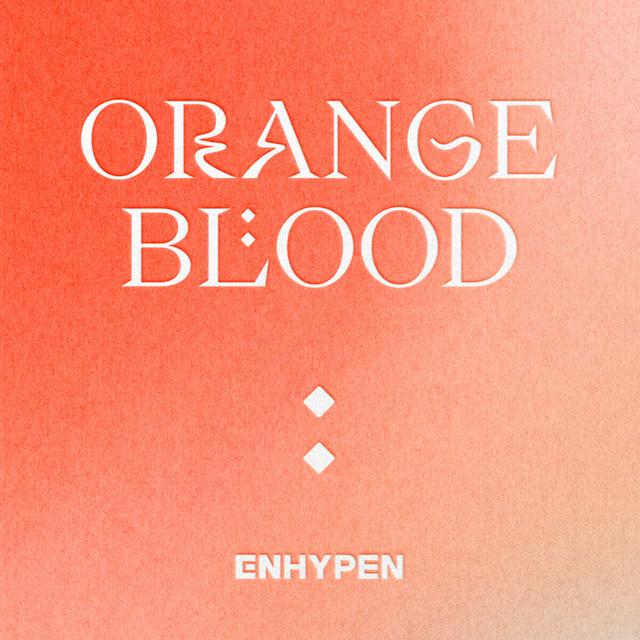 Album cover art for ORANGE BLOOD