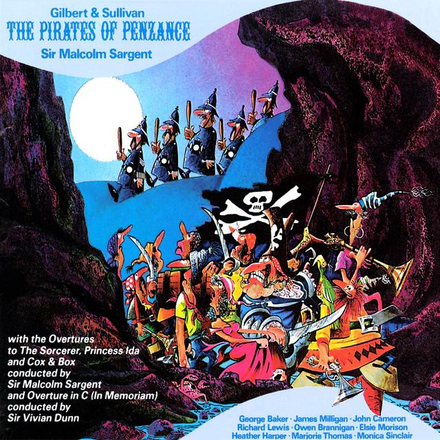 Album cover art for Gilbert & Sullivan: The Pirates Of Penzance Etc.- Sullivan: In Memoriam- Sargent- Dunn