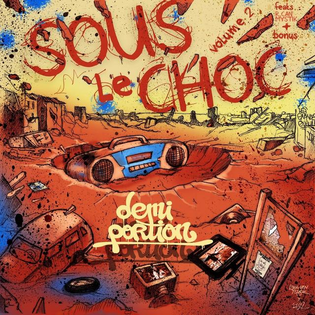 Album cover art for Sous le Choc, Volume 2