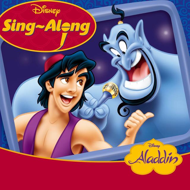 Album cover art for Aladdin Sing-A-Long