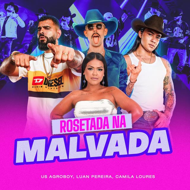 Album cover art for Rosetada na Malvada